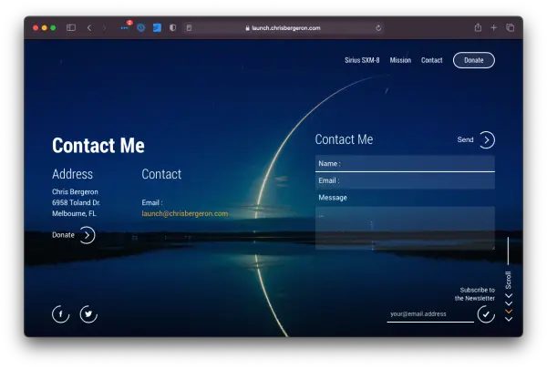 Contact Page
