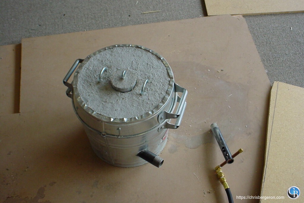 The finished furnace